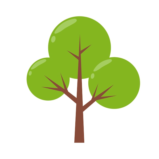 Elemento plano del árbol