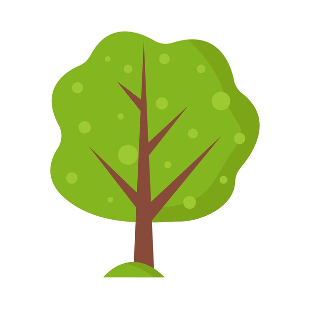 Elemento plano del árbol