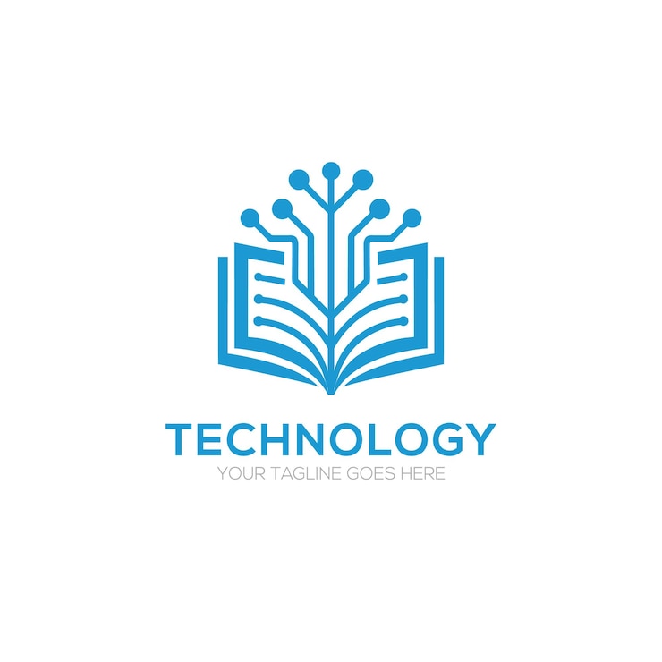 Vector elemento de plantilla de diseño de logotipo de acuerdo tecnológico