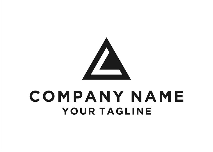 Vector elemento de plantilla de diseño de logotipo de forma moderna de letra a