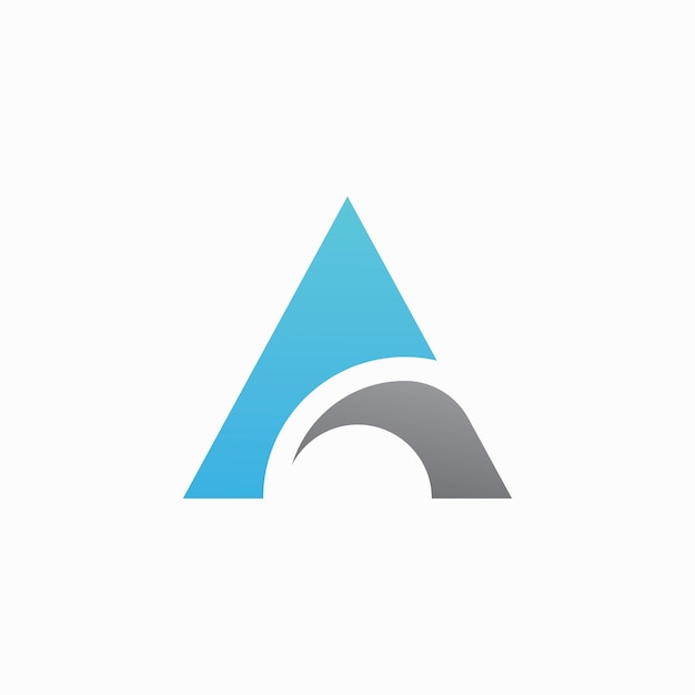 Elemento de plantilla de vector de logotipo de letra A