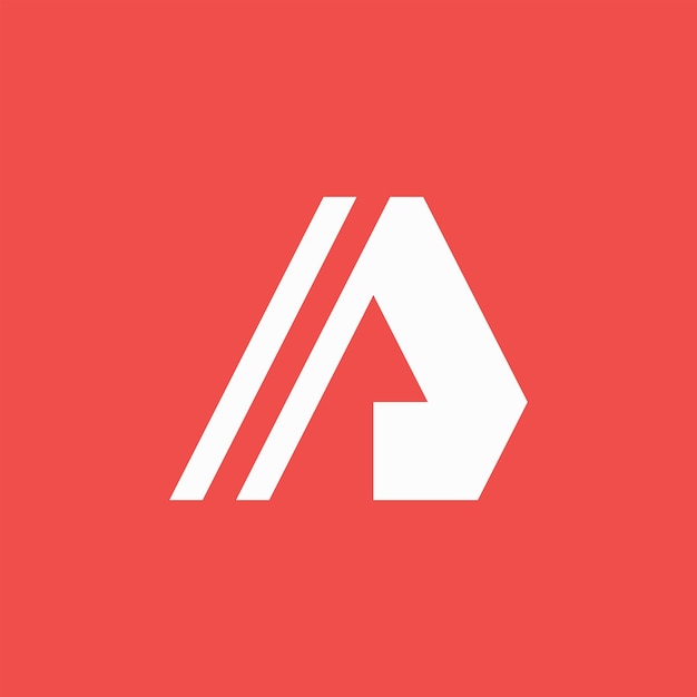 Elemento de plantilla de vector de logotipo de letra A