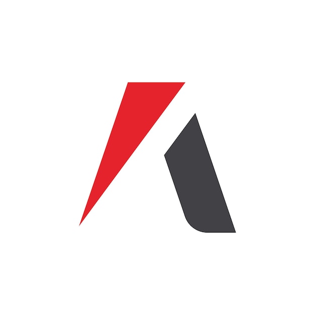 Elemento de plantilla de vector de logotipo de letra A