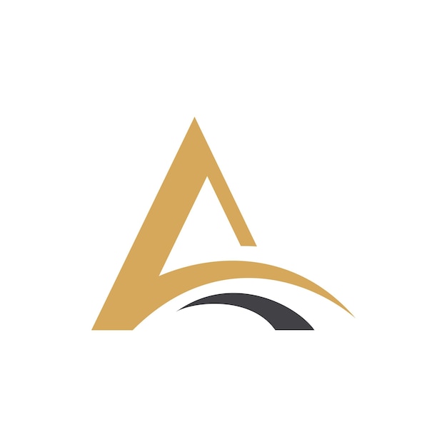 Elemento de plantilla de vector de logotipo de letra A