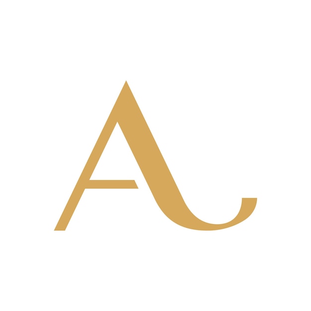 Elemento de plantilla de vector de logotipo de letra A