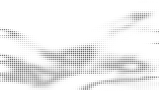 Elemento punteado de medio tono para el elemento vectorial creativo