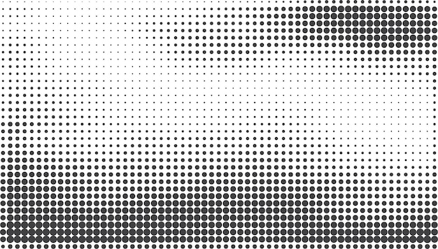 Elemento punteado de medio tono para el elemento vectorial creativo