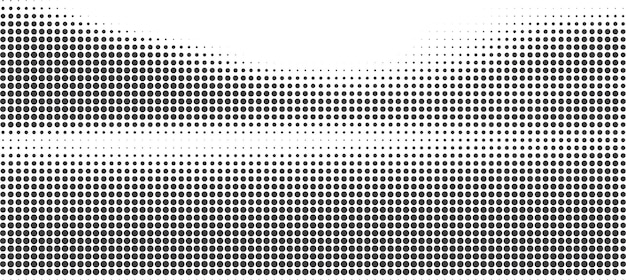Elemento punteado de medio tono para el elemento vectorial creativo