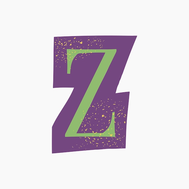 Elemento recortado de la revista Letter Z