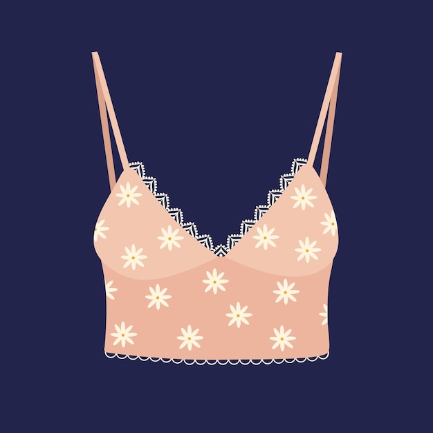 Elemento de la ropa de moda femenina de verano