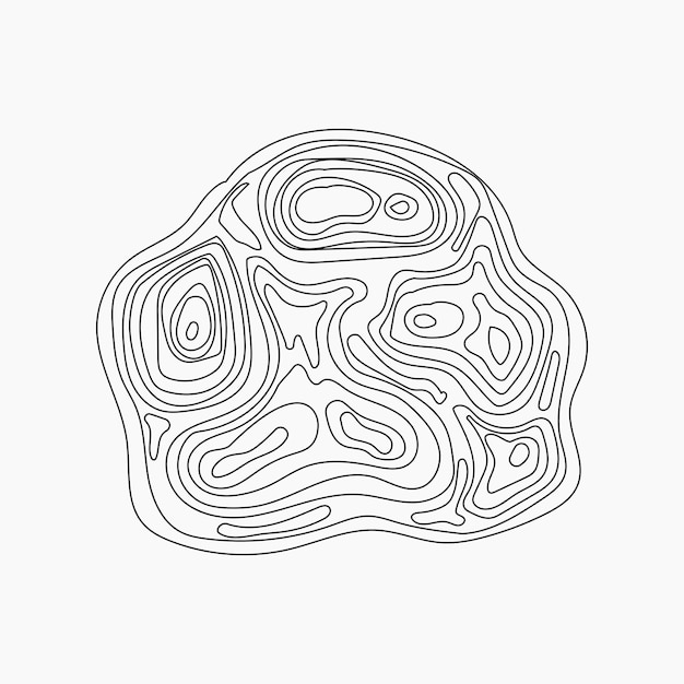 Elemento de topografía de línea