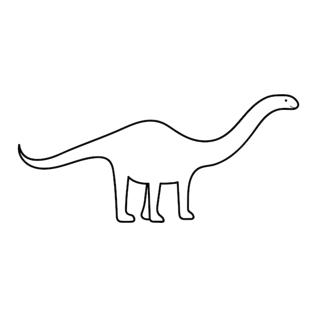 Elemento de vector de dinosaurio