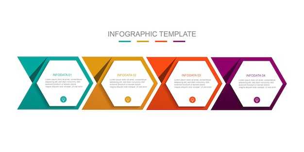 Elemento de vector de infografía