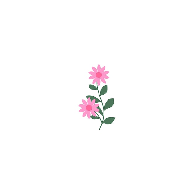 elemento vector rosa flor floral y fauna día animal