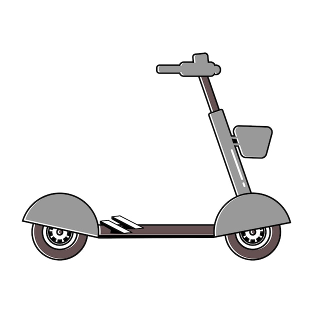 Elemento de vector de scooter