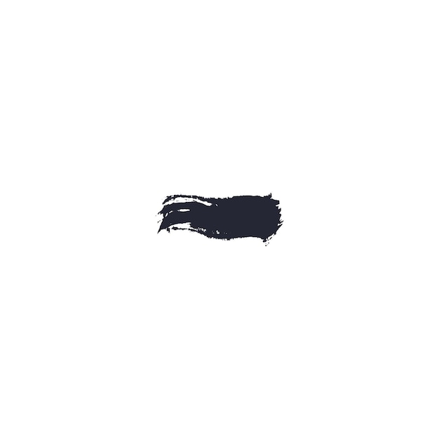 elemento vectorial del conjunto de cepillos de tinta