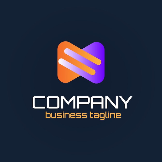 Elemento vectorial de diseño de logotipo de letra F