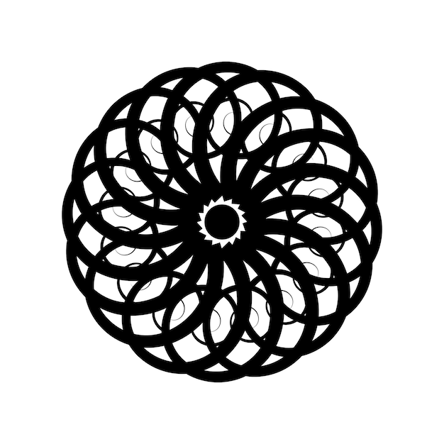 Elemento vectorial del espirógrafo