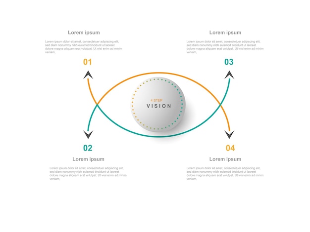 Elemento vectorial infográfico