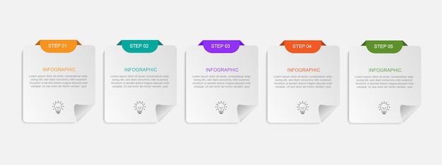 Elemento vectorial infográfico