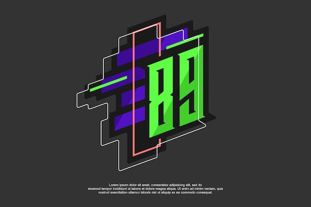 elemento vectorial de streetwear urbano para la moda adecuado para imprimir