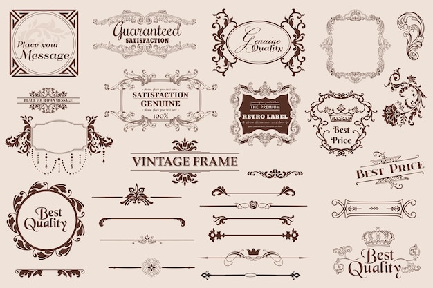Elementos caligráficos y decoración de página