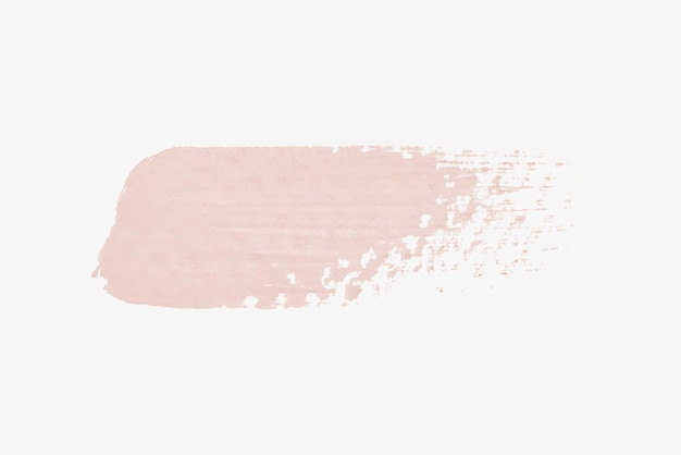 Elementos de collage de trazo de pincel blanco vector de diseño sencillo