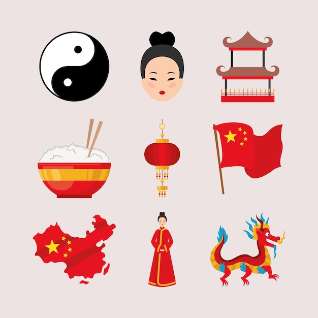 Top 60+ imagen cultura china dibujos