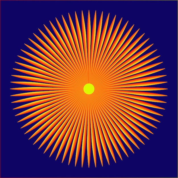 Elementos de diseño floral abstractos