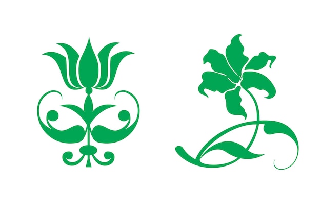Elementos de diseño floral