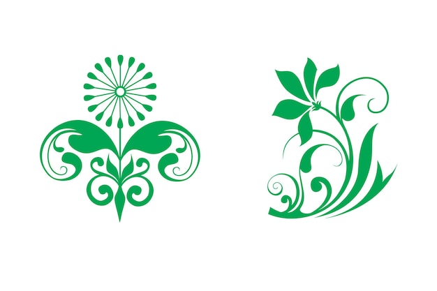Elementos de diseño floral