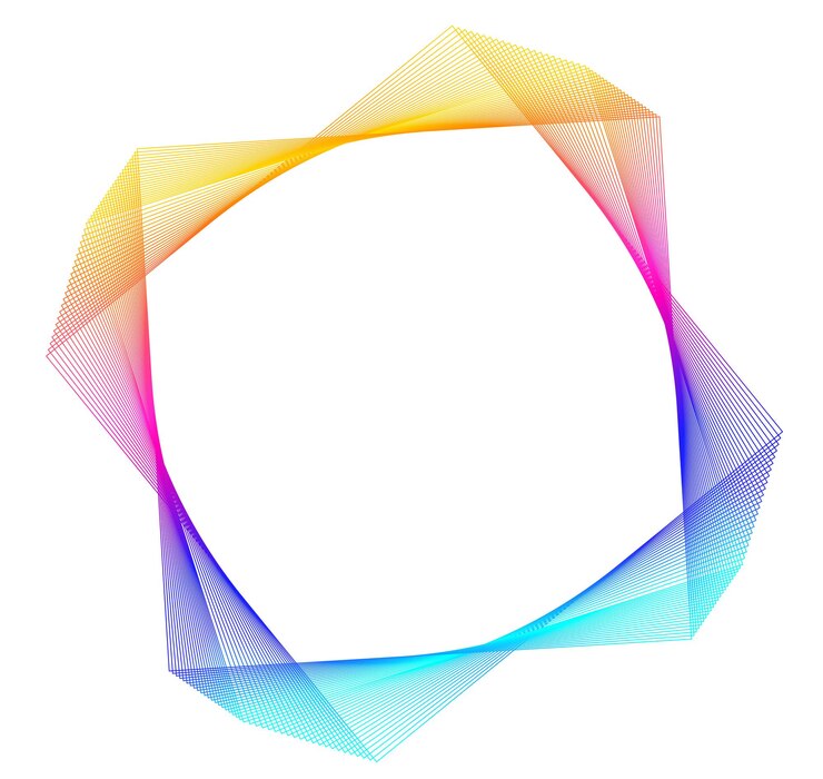 Vector elementos de diseño marco círculo borde elegante elemento de logotipo circular abstracto sobre fondo blanco aislado arte creativo ilustración vectorial eps 10 digital para promoción nuevo producto