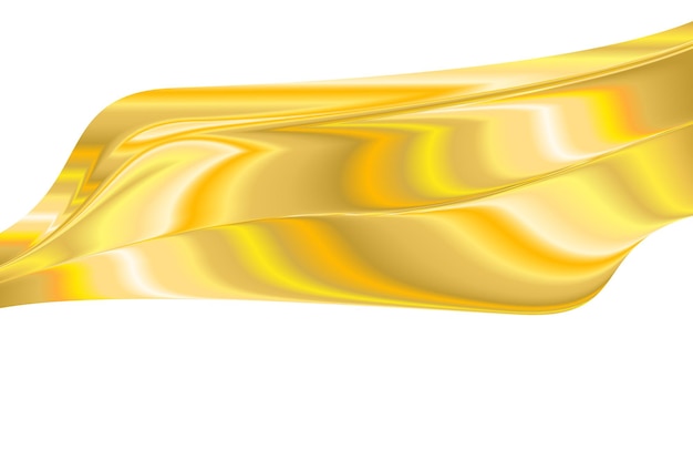 Elementos de diseño Ola de muchas líneas brillantes Rayas onduladas abstractas sobre fondo blanco aislado Arte de línea creativa Ilustración vectorial EPS 10 estilo art deco para invitación de boda plantilla de lujo