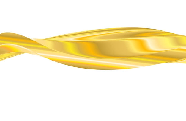 Elementos de diseño Ola de muchas líneas brillantes Rayas onduladas abstractas sobre fondo blanco aislado Arte de línea creativa Ilustración vectorial EPS 10 estilo art deco para invitación de boda plantilla de lujo