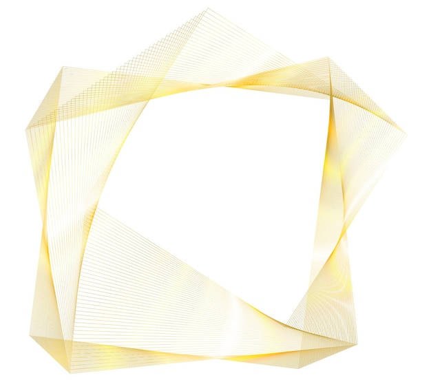 Elementos de diseño Ola de muchas líneas brillantes Rayas onduladas de brillo vertical abstracto sobre fondo blanco aislado Arte de línea creativa Ilustración vectorial EPS 10 estilo art deco para invitación de boda
