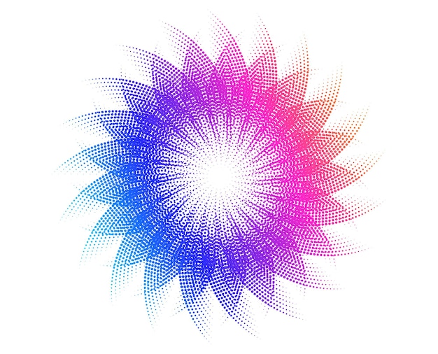Elementos de diseño onda de muchas líneas brillantes círculo abstracto brillo forma ondulada sobre un fondo blanco aislado arte de línea creativa ilustración vectorial EPS 10 estilo art déco para invitación de boda