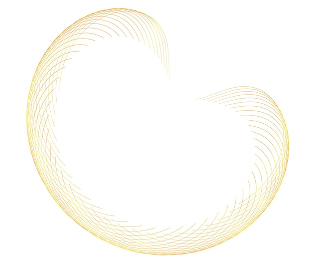 Elementos de diseño de ondas de muchas líneas púrpuras anillo de círculo con puntos rayas onduladas verticales abstractas en fondo blanco aisladas Ilustración vectorial EPS 10