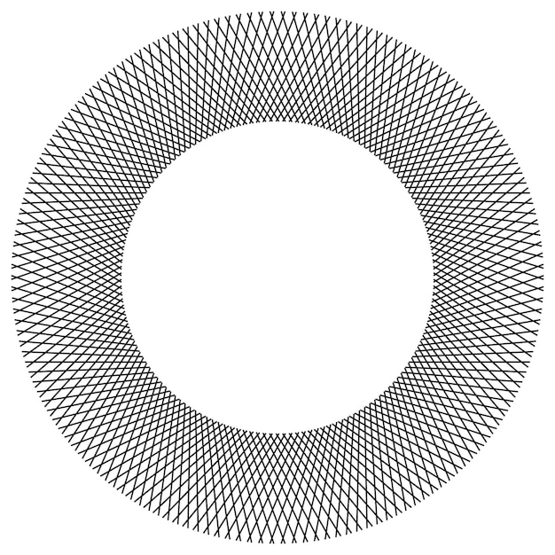 Elementos de diseño Ondas de muchas líneas púrpuras anillo de círculo rayas onduladas verticales abstractas en fondo blanco aisladas Ilustración vectorial EPS 10 Ondas coloridas con líneas creadas usando la herramienta de mezcla