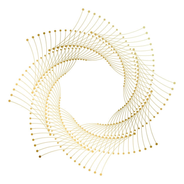 Elementos de diseño Ondas de muchas líneas púrpuras anillo de círculo rayas onduladas verticales abstractas en fondo blanco aisladas Ilustración vectorial EPS 10 Ondas coloridas con líneas creadas usando la herramienta de mezcla