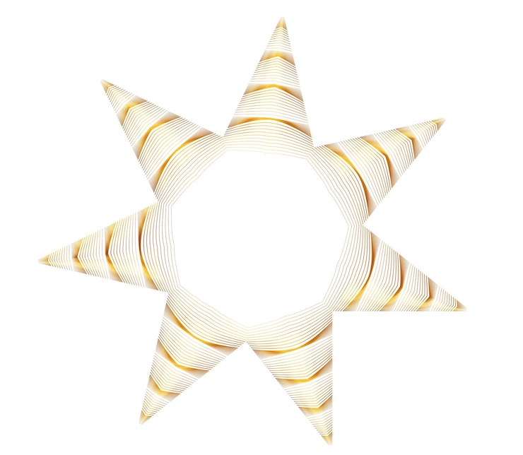 Vector elementos de diseño ondas de muchas líneas púrpuras anillo de círculo rayas onduladas verticales abstractas en fondo blanco aisladas ilustración vectorial eps 10 ondas coloridas con líneas creadas usando la herramienta de mezcla