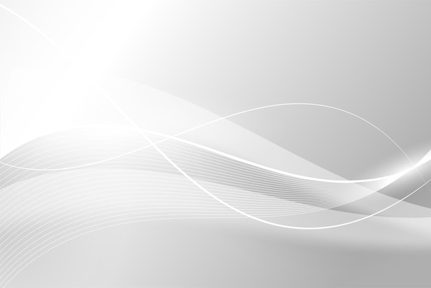 elementos de diseño de pancartas de fondo abstracto gris y blanco
