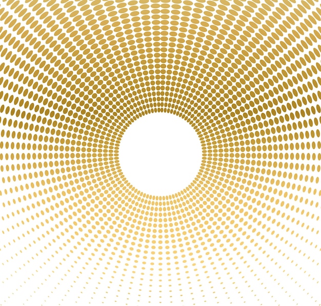 Elementos de diseño símbolo efecto puntos huella digital Icono editable silueta corazón oro aislado sobre fondo blanco