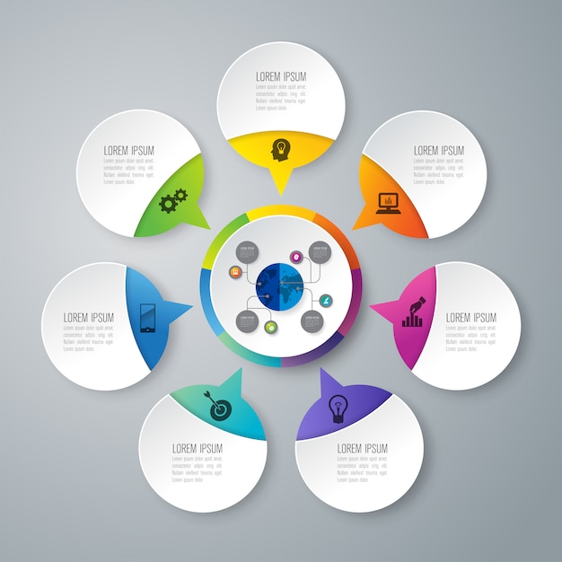 Elementos de infografía empresarial