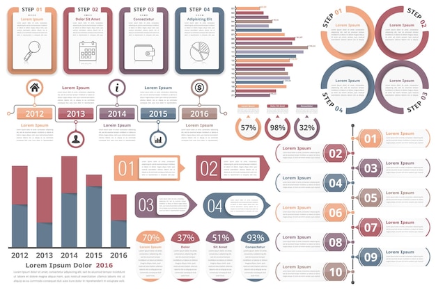 Elementos de la infografía