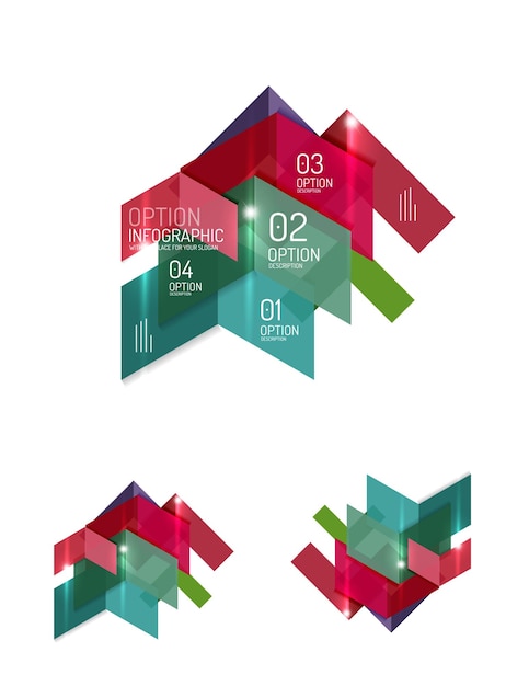 Elementos de las infografías en papel