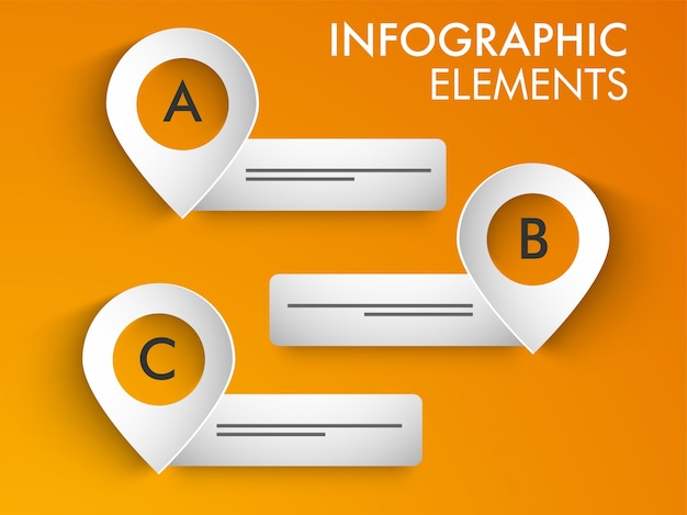 Elementos infográficos creativos para Negocios.