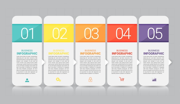 Elementos infográficos planos