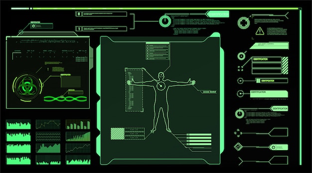 Elementos de interfaz hud, ui, gui. conjunto de títulos de llamada. etiquetas de barra de llamada futurista, barras de cuadro de llamada de información y plantillas modernas de diseño de cuadros de información digital. títulos de llamadas en estilo hud.