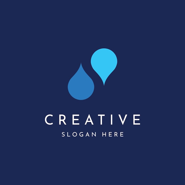 Elementos de letras iniciales diseño de logotipo de plantilla abstracta con geometría Símbolo artístico minimalista y de lujo moderno