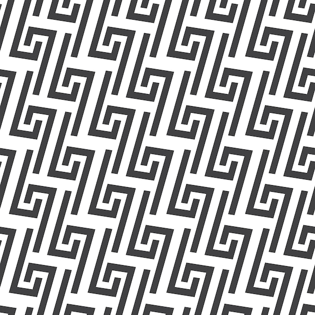 Elementos de línea de geometría de patrones sin fisuras